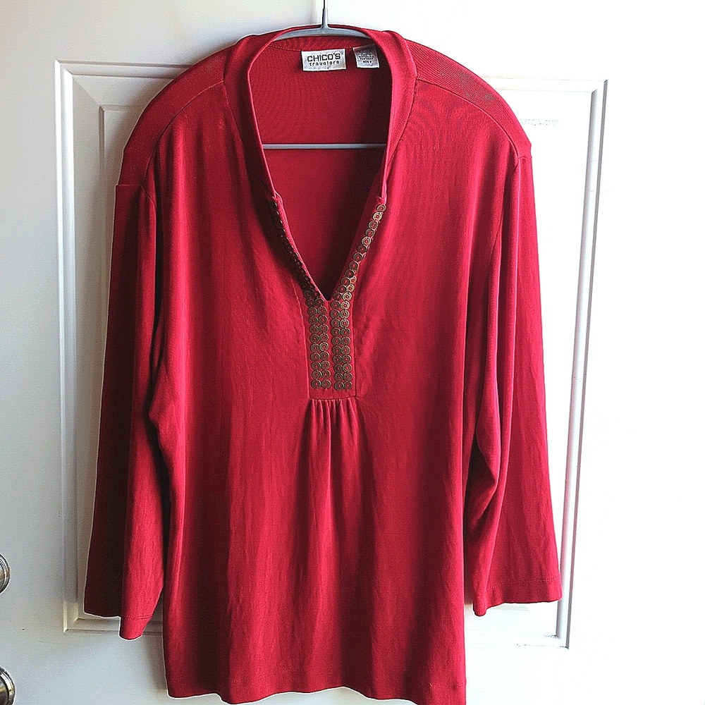 Chico's Travelers Tunic top